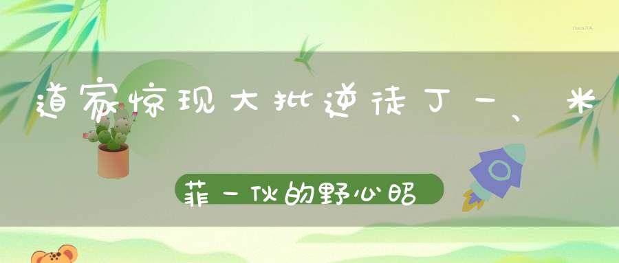 道家惊现大批逆徒丁一、米菲一伙的野心昭然若揭！二子爷为丁一鸣不平斥责姚永纯都把丁一欺负啥样了